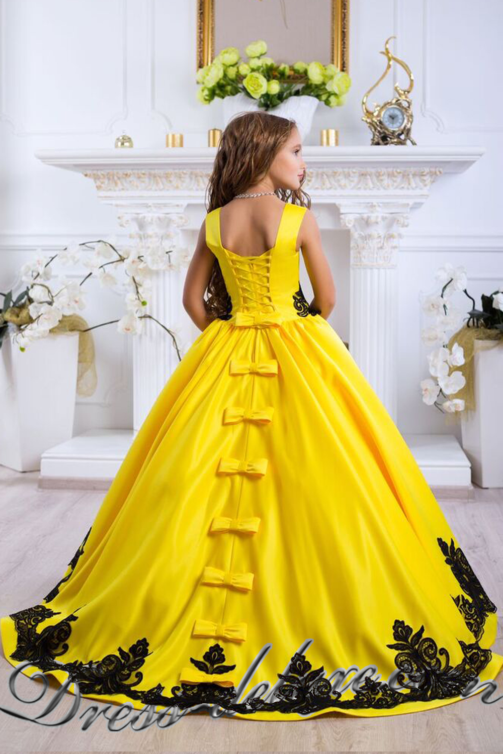 Платье Желтого Цвета На Девочку