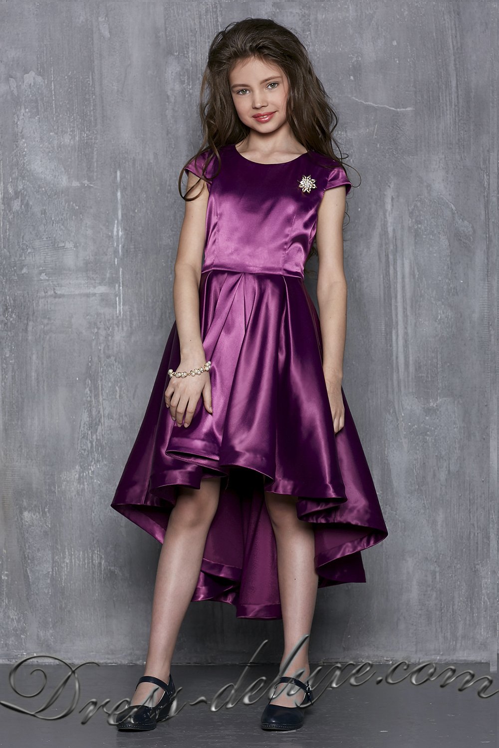 Платья Детские Фиолетового Цвета