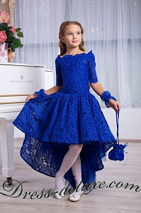 Платье Сакраменто. Цвет синий.
