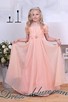 Платье Элиана. Цвет персиковый - Детские нарядные платья