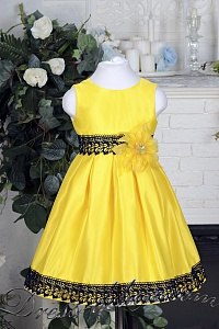 Платье Сантана. Цвет желтый. 